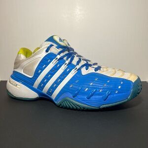 Mens ADIDAS Barricade V Blue Athletic Shoes / Multi Size LEFT 10 - RIGHT 10.5